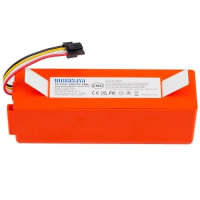 Abbildung von 14,4 V 6500 mAh Li Ion Akku Ersatz für Xiaomi Mi Roboter Mijia Roborock S50 S51 Staubsauger
