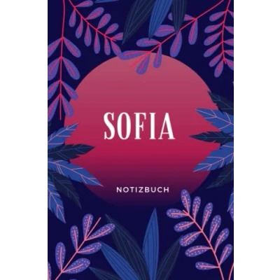 Abbildung von Notizbuch: Notizbuch A5 Sofia: Journal Schreibheft zum planen, organisieren und notieren, DIN (6x9 Zoll) mit 120 Seiten / Buch