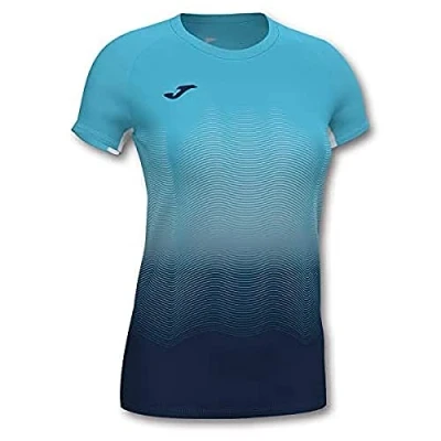 Abbildung von Joma Damen Elite Laufshirt, Türkis Marineblau, L EU