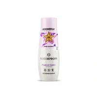 Abbildung von SodaStream Sirup Rockstar Tropical Guava Zero 1x Flasche ergibt 9 Liter Fertiggetränk, Sekundenschnell zubereitet und immer frisch, 440 ml