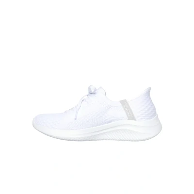 Abbildung von Skechers Damen Brilliant Path Ultra Flex 3.0 BRILLANTER Weg, White Knit/Light Gray Trim, 36 EU
