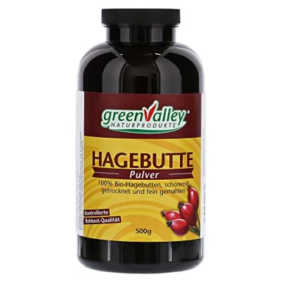 Abbildung von Hagebutten Pulver Bio greenvalley