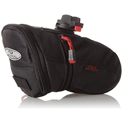 Abbildung von Norco Ohio Expandablesatteltasche schwarz 10x10x20cm 1.6l