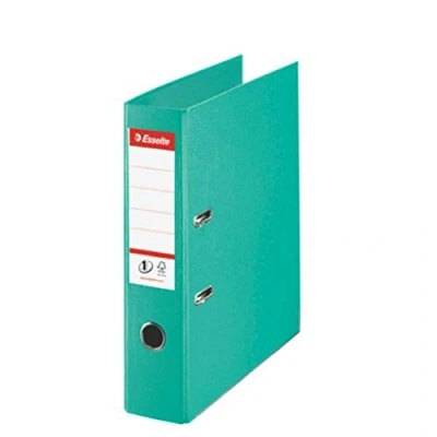 Abbildung von Esselte DIN A4 Ordner, Hellgrün, 72 mm Rückenbreite, Kunststoff, 10er Pack, 811312