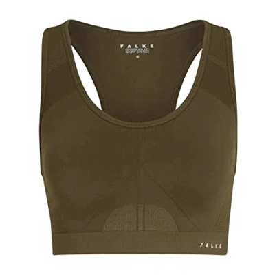 Abbildung von Falke Madison LOW Support Sportbh mit mittlerer Stützkraft, Damen, Größe: Small, Herb