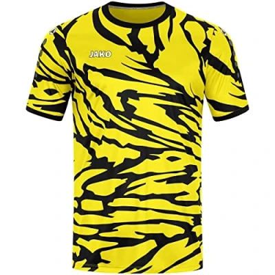 Abbildung von JAKO Kinder Trikot Animal (Kurzarm), Citro/Schwarz, 164