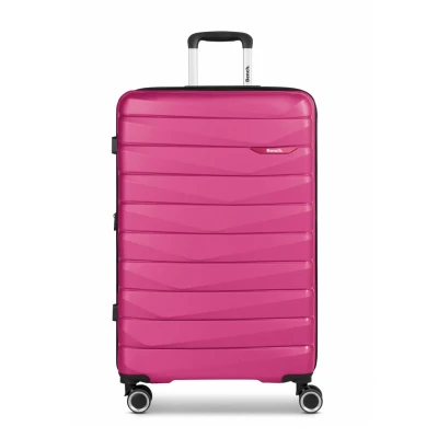 Abbildung von Bench großer Hartgepäck Check in Koffer XL Trolley 49 x 31 76 cm aus hochwertigem, robustem Polypropylen (PP) Material für Damen und Herren 4 Doppelrollen &amp; TSA Schloss Paris Serie