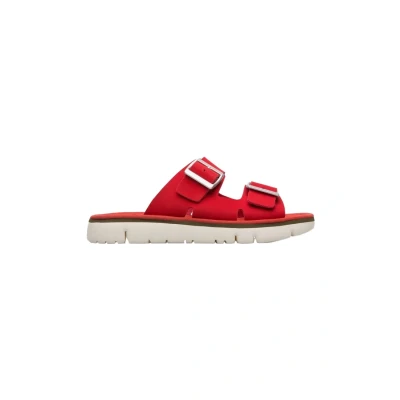 Abbildung von Camper Pantolette flach, Damen, Größe: 37, Red Schuhe