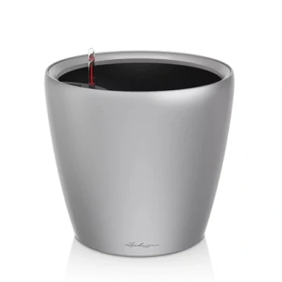 Abbildung von LECHUZA CLASSICO Premium LS 50 silber metallic 16108