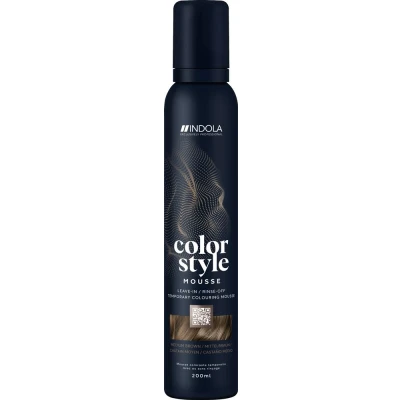 Abbildung von Indola Duschmousse Profession Color Style Mousse Medium Brown 200 ml