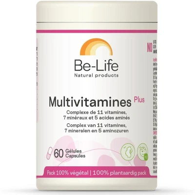 Abbildung von Be Life Multivitamine Plus 60 gélules
