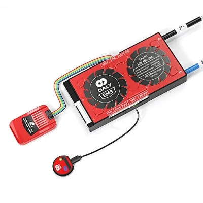 Abbildung von DALY Smart BMS 13S 48V 30A mit Parallelmodul 1A und CAN Kommunikationsfunktion Bluetooth für bewertete 3,7 V Lithium 18650 Akkupacks Heim Energiespeicher