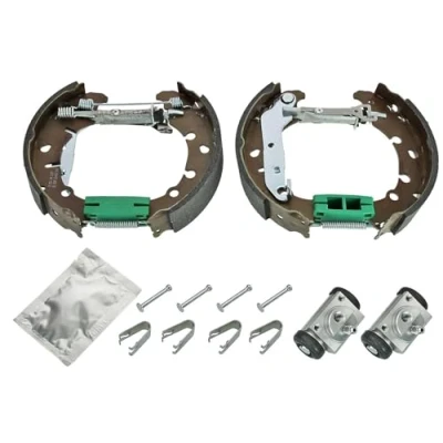 Abbildung von MEYLE 714 533 0016 Bremsensatz, Trommelbremse Hinterachse mit Hebel, Radbremszylinder, Zubehör ORIGINAL Quality FORD: FIESTA 5, 4