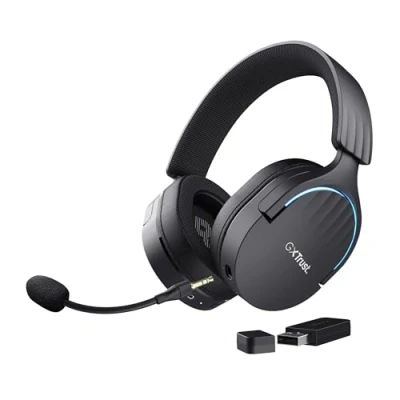 Abbildung von Trust Fayzo GXT491 Wireless Gaming Headset Schwarz