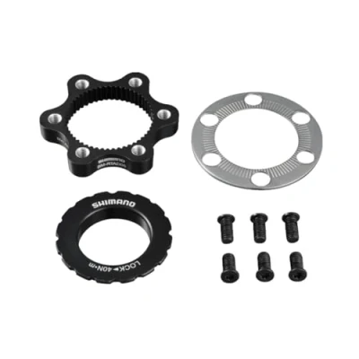 Abbildung von Bremsscheibenadapter Shimano SM RTAD05 Von 6 Loch Bremsscheibe Auf Centerlock Nabe