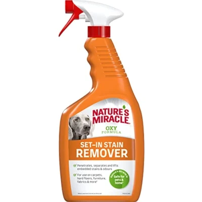 Abbildung von NATURE&#039;S MIRACLE Set in OXY Fleckenentferner Hund Reinigungsspray 709 ml