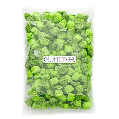 Abbildung von GUSTONE. 1 kg Tartufino dolce al pistacchio (Pistazie) 140 Stück je 7 g Antica Torroneria Piemontese Trüffel Praline aus Italien Schokoladen Großpackung