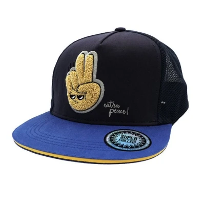Abbildung von MAXIMO Flat Cap KIDS BOY Terry Peace Netz hinten, snap back Verschluß (1 St)