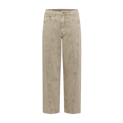 Abbildung von Kaffe Rania HW Jeans Straight Leg, Damen, Größe: 36, Washed light brown denim