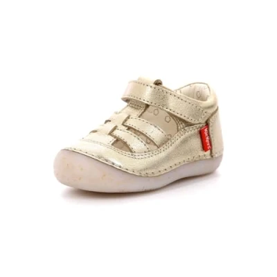 Abbildung von Kickers SALOMÉS Sushy Lauflernschuh für Kinder, Größe: 23, Beige Schuhe