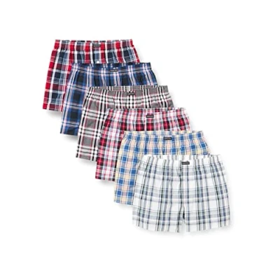 Abbildung von Lower East Herren Le150 Boxershorts, Kariert, M EU