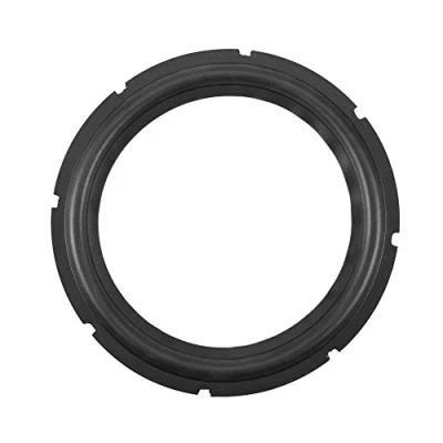 Abbildung von Tihebeyan 10 Zoll (25,4 cm) perforierter Lautsprecher aus Gummi, Reparaturzubehör, Subwoofer, Surround Ringe, Ersatzteile für Reparatur von Lautsprechern oder Heimwerker (1 Stück)