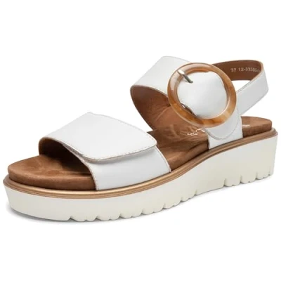Abbildung von ara Keilsandalette, Damen, Größe: 36, Bianco Schuhe