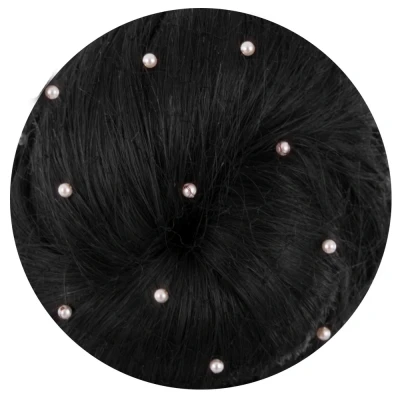Abbildung von BR Haarnetz Bulb Set Schwarz One Size