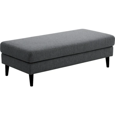Abbildung von ATLANTIC home collection Hocker &quot;Rekvik&quot;, XXL Hocker, mit Massivholzfüßen, passend zur Rekvik Serie
