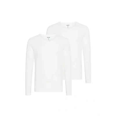 Abbildung von Solid Sdbasil Langarmshirt, Herren, Größe: XXL, White