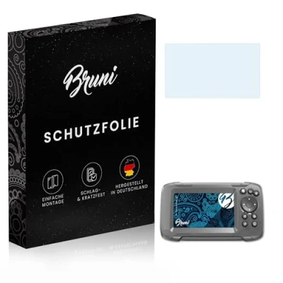 Abbildung von Bruni Schutzfolie kompatibel mit Lowrance Hook2 4x Folie, glasklare Displayschutzfolie (2X)