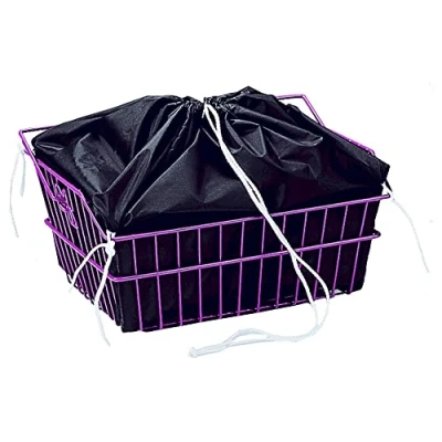 Abbildung von Unix Unisex Erwachsene Korbtaschen 0389S Korbtaschen, Schwarz, One Size