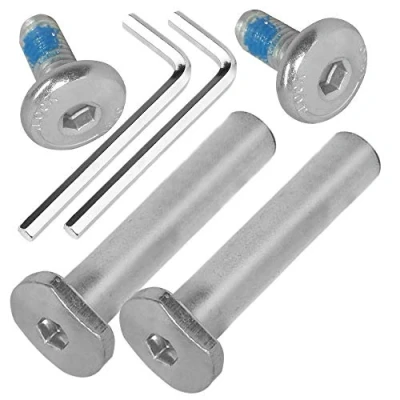 Abbildung von OTFAITP M8 4076 mm Innensechskantschraube und Bolzen Sortiments Sets, Kinderroller Teile für 234 Rad Kick Scooter, Reparatur Vorderrad Hinterradachsen Werkzeuge (42 x 8 mm)