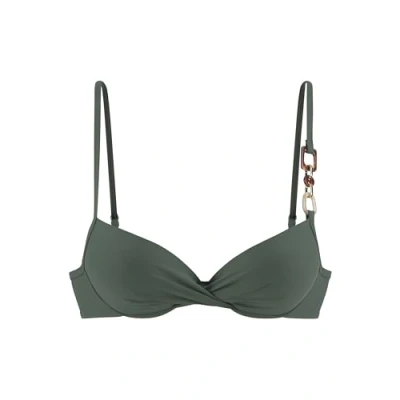 Abbildung von Lascana Bikinitop, Damen, Größe: 36xB, Olive