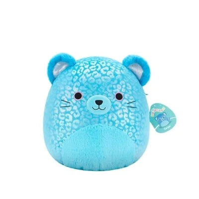 Abbildung von Squishmallows SQCR07674 Sarge der Blaue Jaguar 30 cm, offizielles Jazwares Plüsch, superweiches Kuscheltier