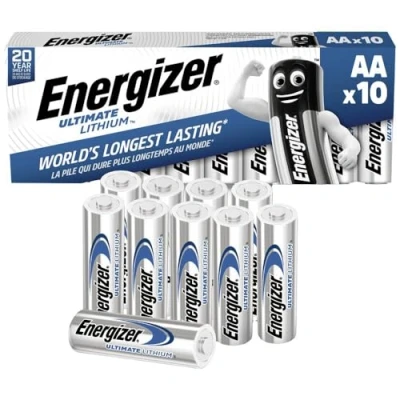 Abbildung von Energizer Ultimate Lithium Mignon Batterien, 10er Set Batterie