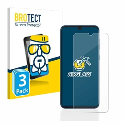 Abbildung von BROTECT Schutzglas für Samsung Galaxy A20 / A30 M30 A50 A50s (3 Stück) Schutzfolie Panzer Folie Glas [Extrem Kratzfest 9H, Anti Fingerprint,