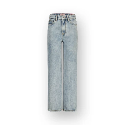 Abbildung von Vingino CATO Heart Jeans Straight Leg für Kinder, Größe: 152, Light bleach