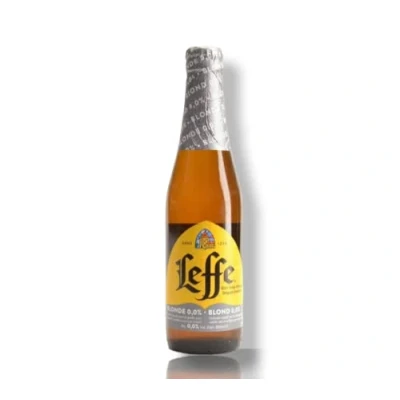 Abbildung von 24 x 0,33l Leffe Blonde 0,0% Alk alkoholfreies Bier aus Belgien