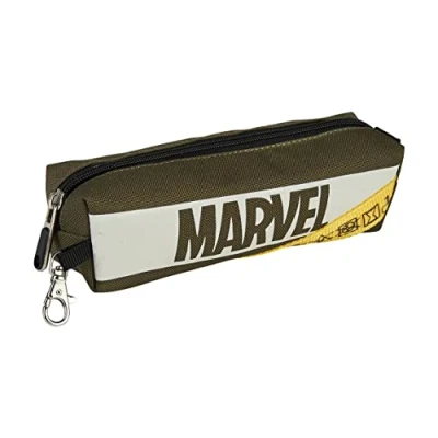 Abbildung von CERDÁ LIFE&#039;S LITTLE MOMENTS Estuche Escolar de Niño Marvel Portatodo Con Apertura Cremallera Licencia Oficial Marvel, Verde Oscuro, 2100003904