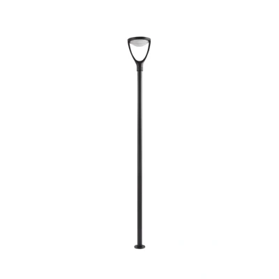 Abbildung von Lucande LED Außenleuchte Filor, schwarz, Aluminium, 250 cm