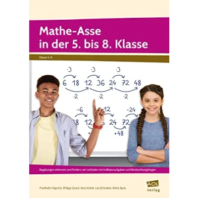 Abbildung von Mathe Asse in der 5. bis 8. Klasse: Begabungen erkennen und fördern: ein Leitfaden mit Indikatoraufgaben Beobachtungsbogen