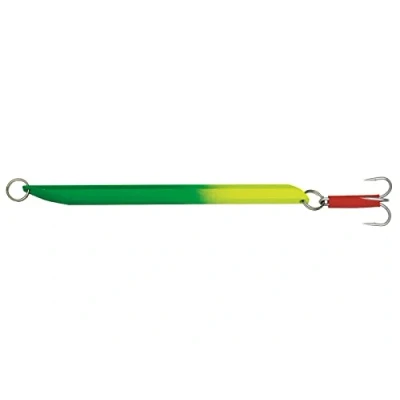 Abbildung von Kinetic Depth Diver, Stabpilker zum schnellen absinken, robuste und korrosionsbeständige Drillinge, Vier fängige Farben, Gewicht 100g 400g (Grün Gelb, 400g)