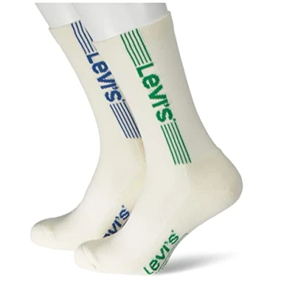 Abbildung von Levi&#039;s Unisex Sneaker Crew Sock, Martini Olive, 35/38