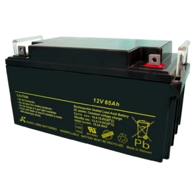 Abbildung von Bleiakku Batterie Kung Long WP65 12 12V 65Ah VDS AGM Blei Accu wartungsfrei