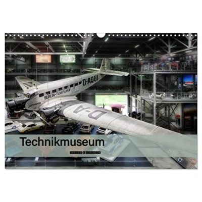 Abbildung von Technikmuseum Speyer &amp; Sinsheim (Wandkalender 2025 DIN A3 quer), CALVENDO Monatskalender