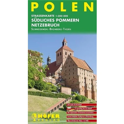 Abbildung von Polen PL 004: Südliches Pommern Netzebruch Schneidemühl / Bromberg: Bromberg Thorn 1 : 200 000