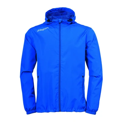Abbildung von uhlsport Regenjacke / wasserabweisende Jacke, Größe: XXL, Azurblau/weiß