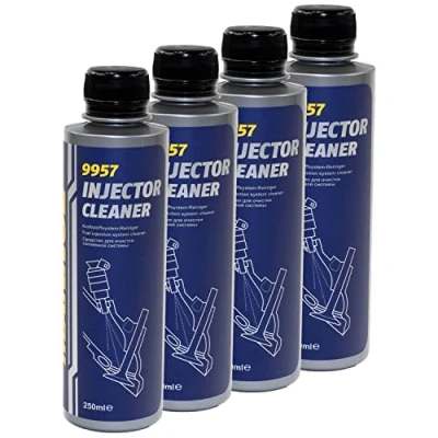 Abbildung von Injektor Reiniger Reinigung Benzin Motor Injector Cleaner Kraftstoff Additiv MANNOL 4 X 250 ml