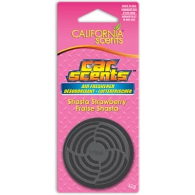 Abbildung von California Scents CS TIN SHASTA STRAWBERRY HANGER CCSPK006 Lufterfrischer Metallcontainer